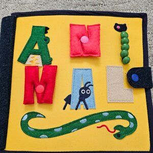 Baby Baby Animal Quiet Book